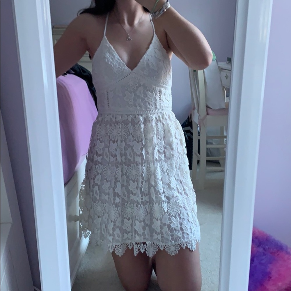 Hollister skater lace dress